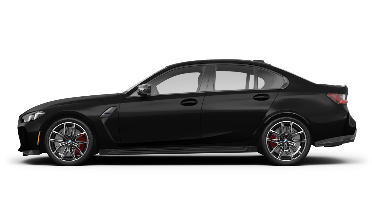BMW M3 - Side view BMW M3 - Side view